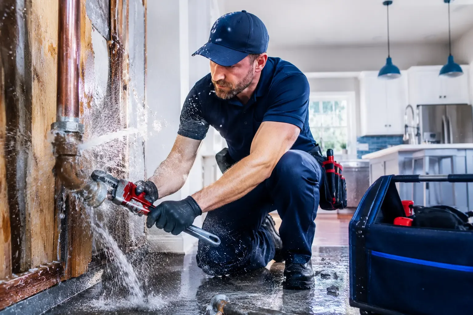 Local emergency pipe repair professionals in New Bremen, OH